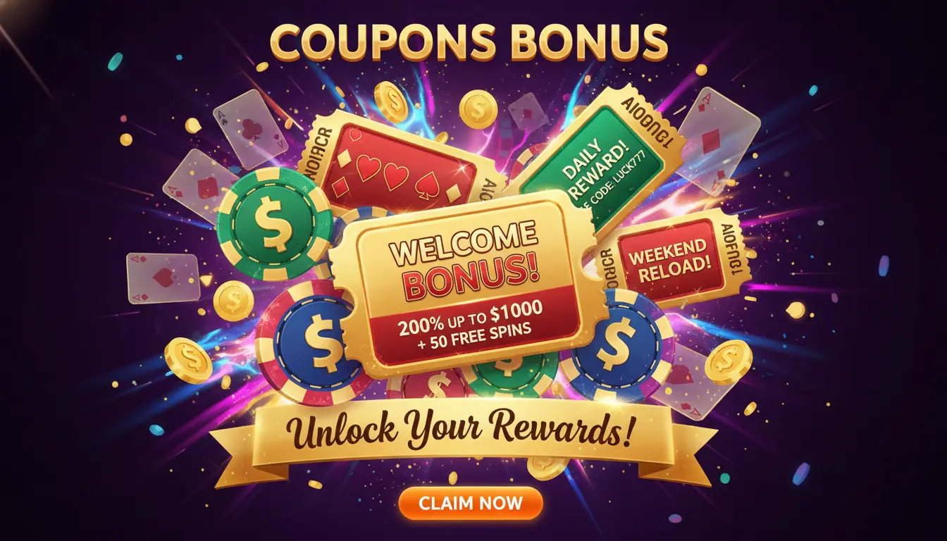 Players Palace casino coupon offers