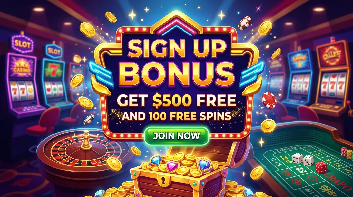 Players Palace sign up bonus